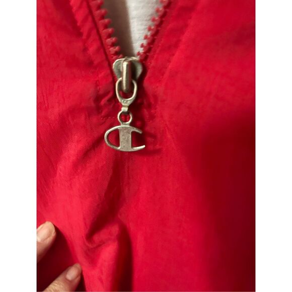 Vintage Champion size L stadium style windbreaker jacket. - Picture 8 of 10